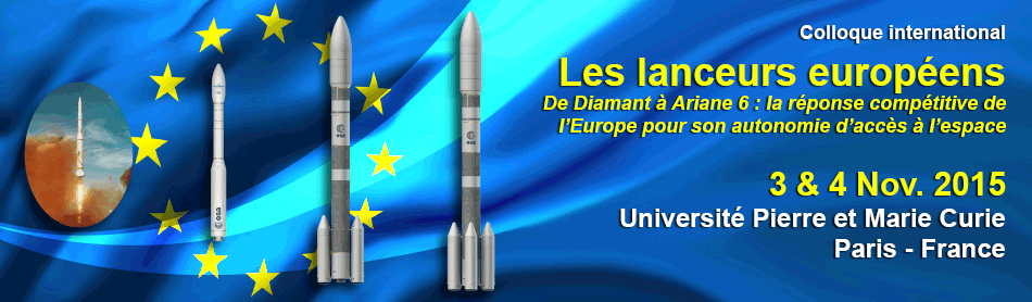 INSCRIPTIONS – Colloque international « Les lanceurs européens », les 3-4 novembre 2015, à Paris