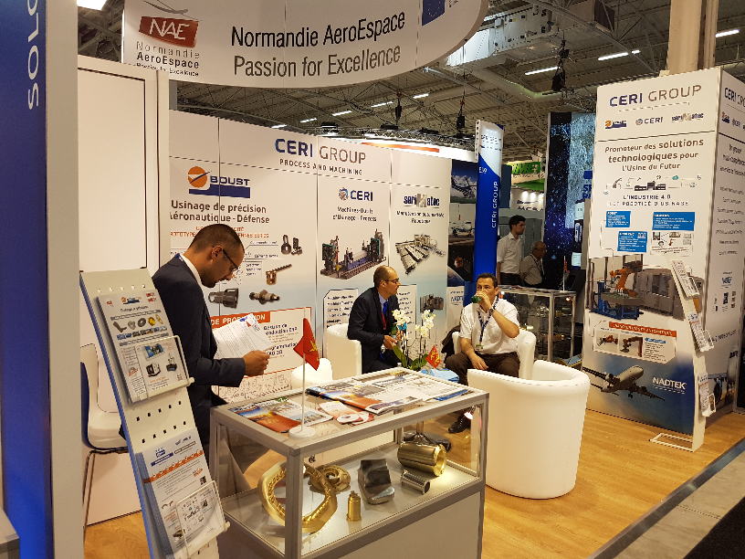 Bourget 2017 : Ceri Group innove dans l’industrie du futur
