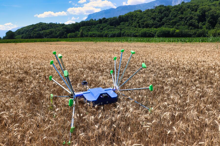 [L’industrie c’est fou] Le robot SentiV ausculte sous tous les angles les parcelles agricoles