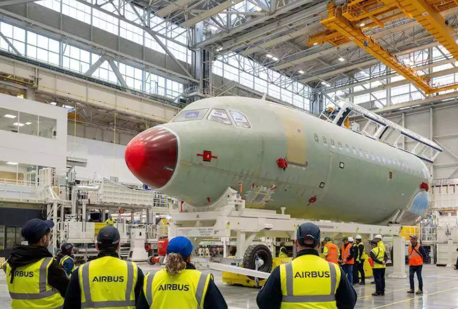 Airbus livrera moins d’avions que prévu en 2024