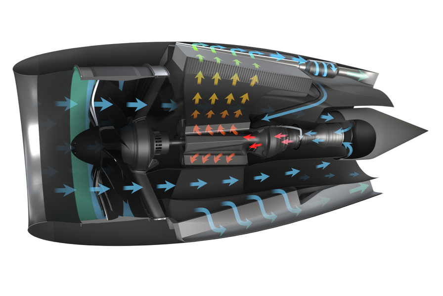 L’étonnant concept de Pratt & Whitney de moteur d’avion à hydrogène boosté à… la vapeur d’eau